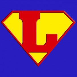 Yellow and Blue L Logo - Superman (4) - Serishirts.com