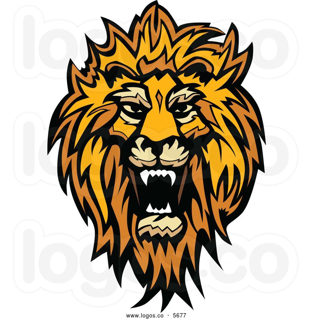 Roaring Lion Head Logo - Roaring lion Logos