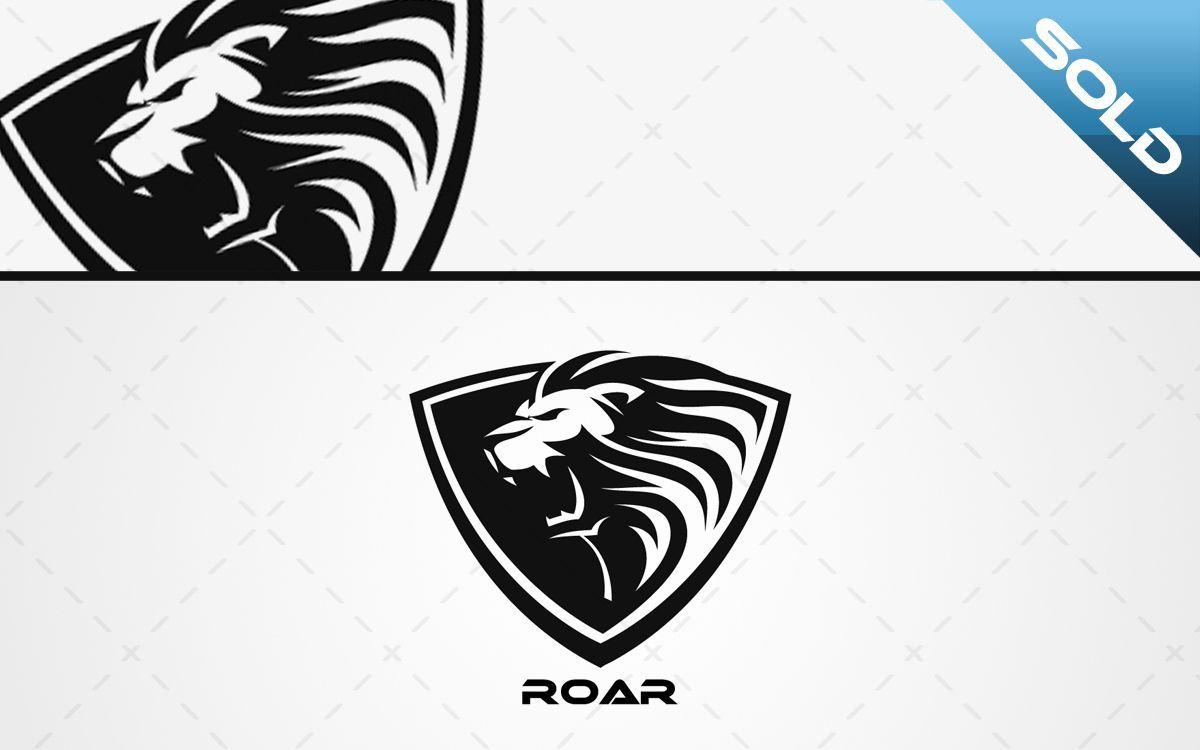 Roaring Lion Head Logo - Roaring Lion Head Logo For Sale | lion logo study | Lion head logo ...