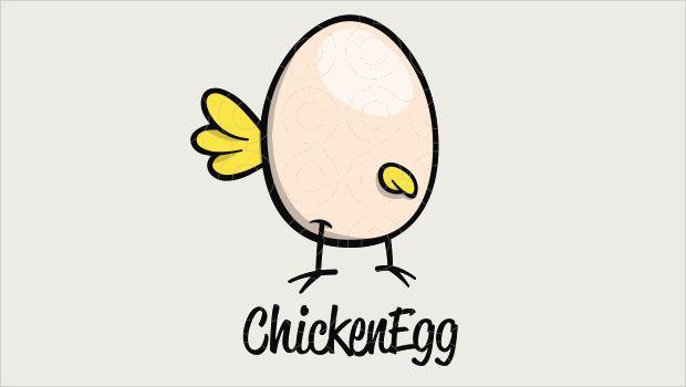 Egg Cartoon Logo - Chicken Egg Logo Design | Logos | Egg logo, Chicken logo, Logo design
