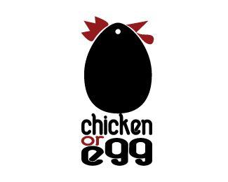 Chicken Egg Logo - chicken or egg Designed