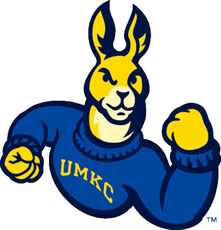 Kangaroo Sports Logo - UMKC Kangaroos Primary Logo - NCAA Division I (u-z) (NCAA u-z ...