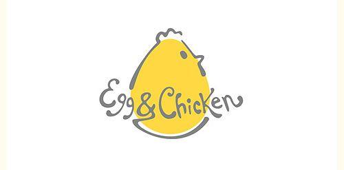 Chicken Egg Logo - Egg & Chicken