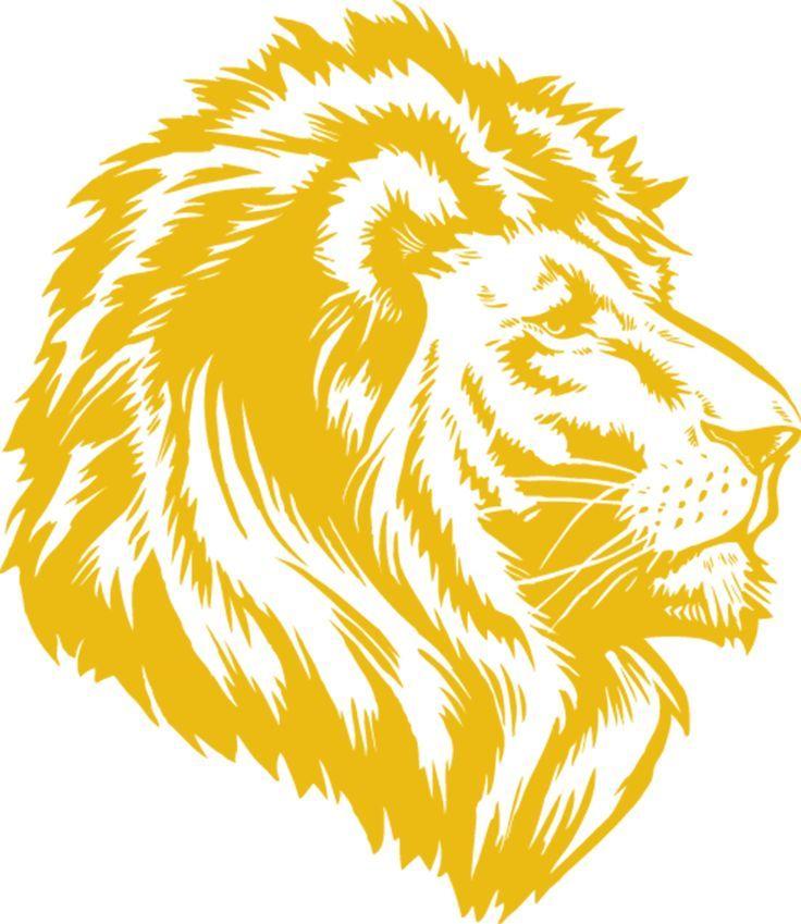 Roaring Lion Head Logo - gold lion logo - Under.fontanacountryinn.com