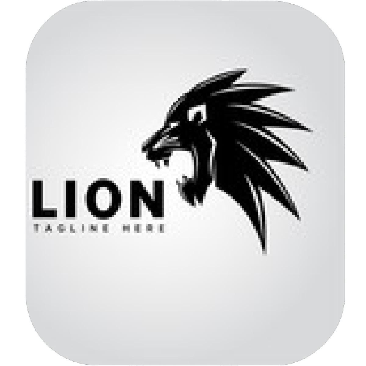 Roaring Lion Head Logo - Designs – Mein Mousepad Design – Mousepad selbst designen