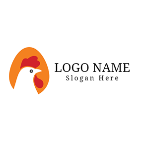Orange Chicken Logo - Free Chicken Logo Designs | DesignEvo Logo Maker