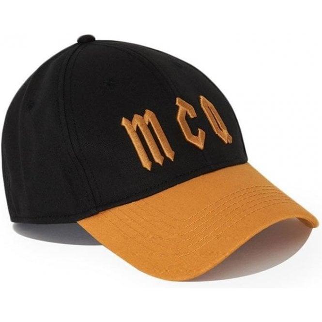 MCQ Logo - McQ by Alexander McQueen. McQ Logo Cap in Yellow. Chameleon Menswear