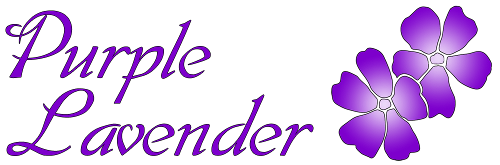 Lilac Lavendar & Logo - Waxing | Purple Lavender