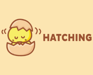 Chicken Egg Logo - Logopond, Brand & Identity Inspiration Hatching Chicken Egg