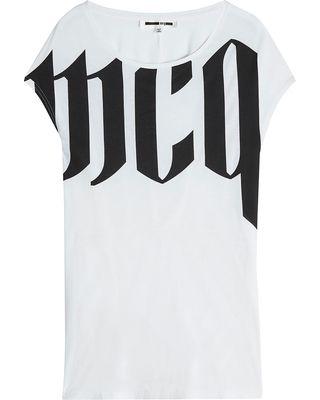 MCQ Logo - On Sale NOW! 40% Off McQ Alexander McQueen Cotton Logo T Shirt