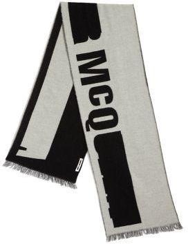 MCQ Logo - McQ by Alexander McQueen Mcq Alexander Mcqueen Logo Printed Wool ...