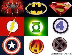Top Superhero Logo - The 12 Best Superhero Logos | Geek Stuff | Superhero logos ...