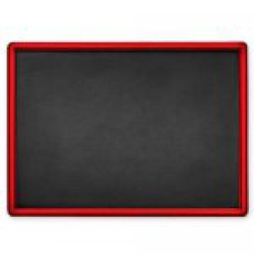 Square Black with Red Rectangle Logo - Black Holder with Red Trim Square Rectangle Awards