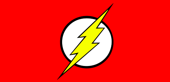 Flash Superhero Logo - flash symbol | The 12 Best Superhero Logos | Flash Birthday in 2019 ...