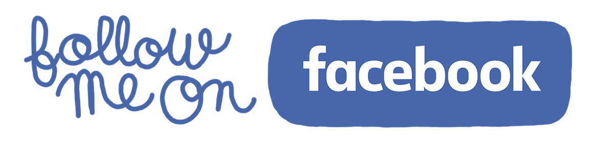 Follow Me On Facebook Logo - LINKS | Alice Crégut / Illustration, Graphic Design