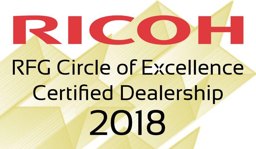 Ricoh Service Excellence Logo - Thermocopy receives Ricoh's Service Excellence Award