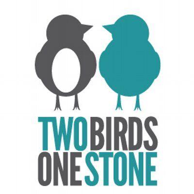 2 Birds Logo - Two Birds One Stone (@TBOS_Leeds) | Twitter
