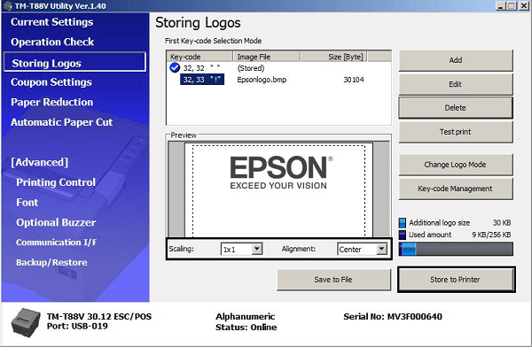 Epson Printer Logo - Support & Downloads - Epson TM-T20II Series - Epson