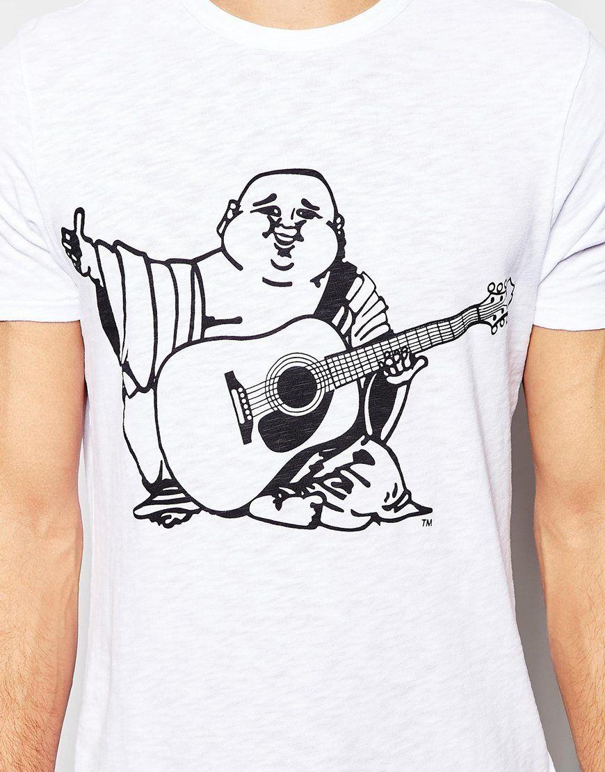 True Religion Buddha Logo - True Religion T Shirt Buddha Print In White For Men
