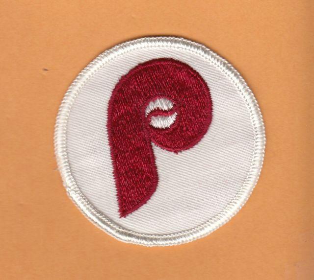 Philadelphia Phillies Old Logo - 1970 S Philadelphia Phillies Old Logo 2 1 2 Inch Patch Unsold Stock ...
