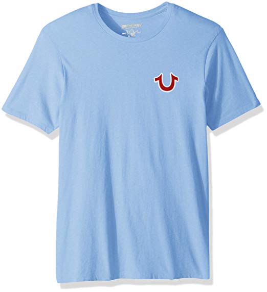 True Religion Buddha Logo - True Religion Men's Buddha Logo Short Sleeve Tee T Shirt: Amazon.co