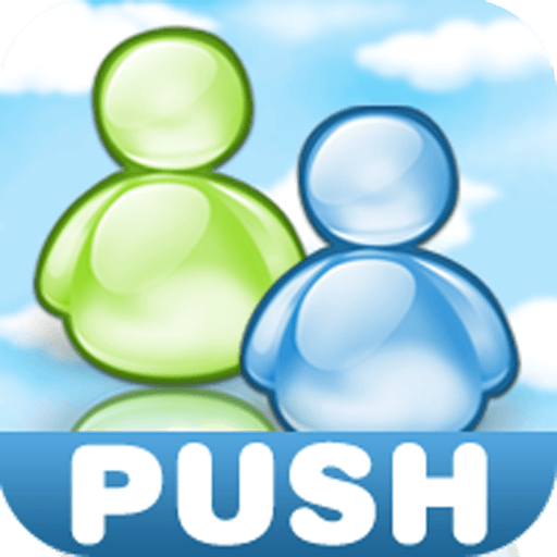 MSN App Logo - MSN messenger with Push. FREE iPhone & iPad app market