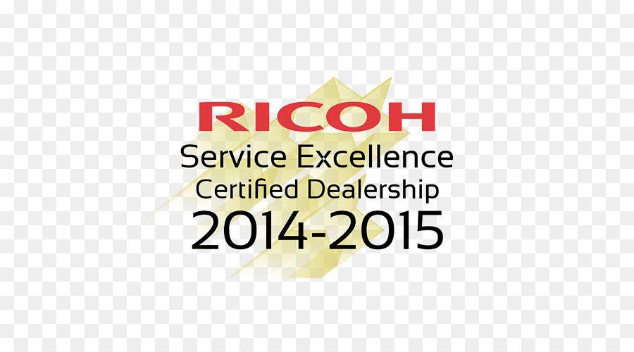 Ricoh Service Excellence Logo - Ricoh Customer Service Managed services Photocopier png