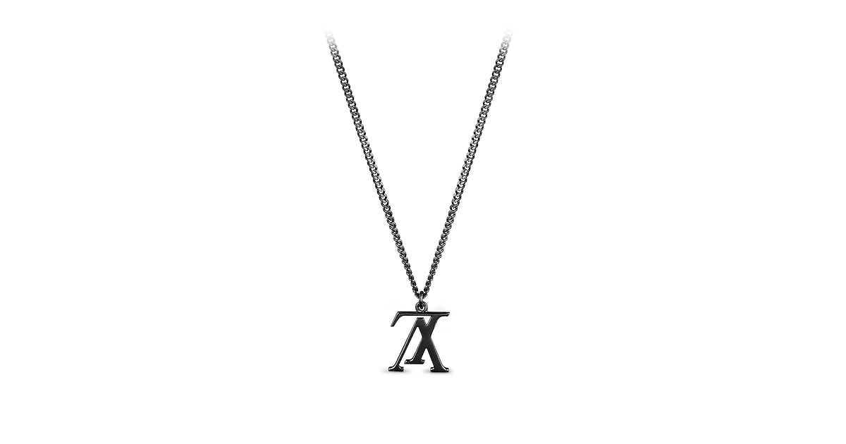 Louis Vuitton LV Logo - LV Upside Down Necklace. LOUIS VUITTON ®