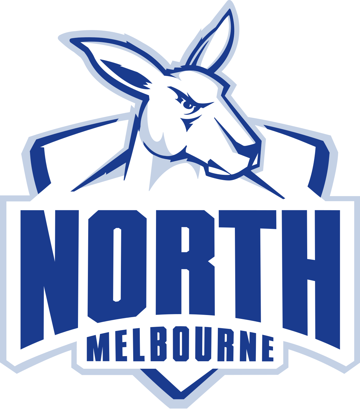 Kangaroo Mascot Logo - North Melbourne Football Club