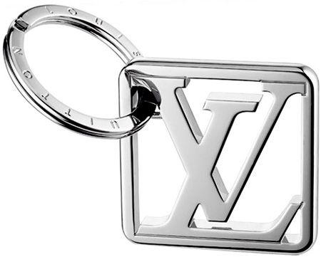 Louis Vuitton LV Logo - kaminorth shop: LOUIS VUITTON LV logo key ring Louis Vuitton key