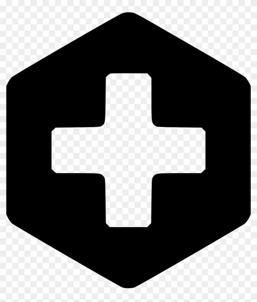 Black and White Medical Cross Logo - Medical Cross Medical Comments Transparent PNG