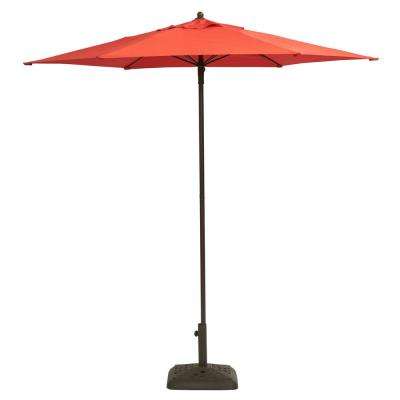 Patio Market Umbrella Logo - Market Umbrellas - Patio Umbrellas - The Home Depot
