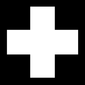 Black and White Medical Cross Logo - Apollo Design 4154 Medical Cross Steel Pattern | Stage & Theatre ...