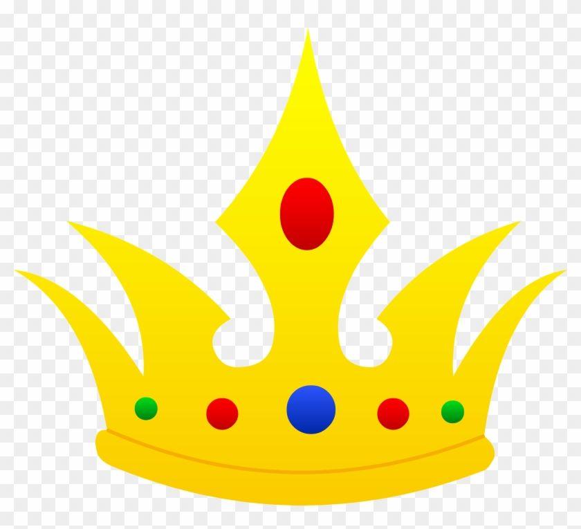 Yellow 5 Point Crown Logo - Pointed Golden Crown Design Crown Clipart Transparent