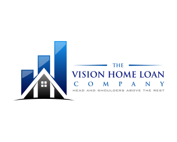 Loan Company Logo - The Vision home loan Company Logo Design