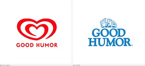 Ice Cream Heart Logo - Good humor heart Logos