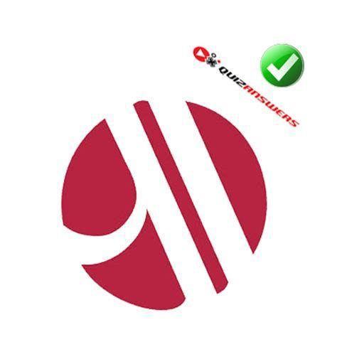 Red Circle Logo With White