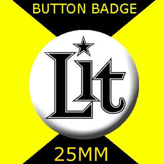Lit Band Logo - Lit Band Logo -button Badge 25mm D Pin Back - Great Gift for Fan ...