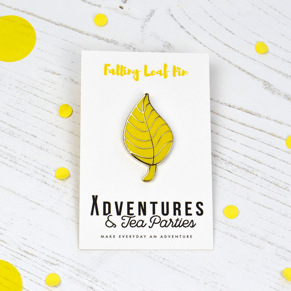 Yellow Leaf Logo - Post - Adventures & Tea Parties