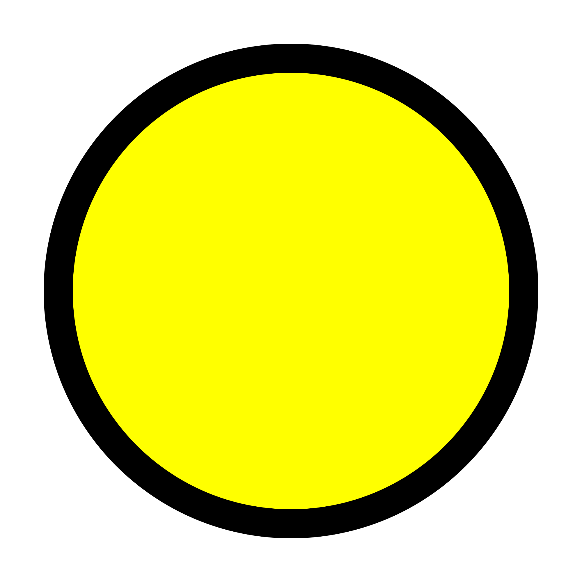 Black And Yellow Circle Logo LogoDix