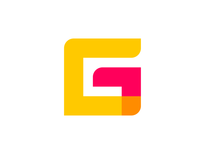 Colorful Arrow Logo - G + Arrow Logo