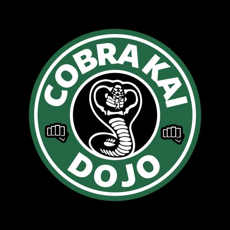 Cobra Kai Logo - Cobra Kai Dojo Coffee Logo | Cloud City 7