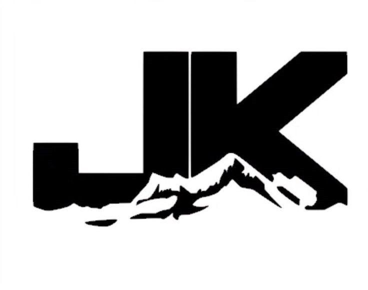 Jeep JK Logo - 2X Jeep JK Rock Crawler Vinyl Decal Rubicon window laptop
