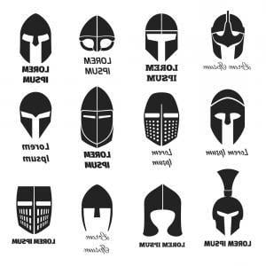 Spartan Warrior Helmet Logo - Spartan Helmet Logo Antiques Spartan Warrior Helmet Vector Design