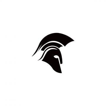 Spartan Warrior Helmet Logo - Warrior Helmet PNG Image. Vectors and PSD Files