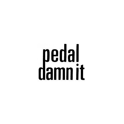 Damn Logo - Niner Pedal Damn It Logo Vinyl Decal