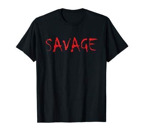 Savage Clothing Logo - Savage Logo T Shirt For Men, Women, And Kids: Clothing