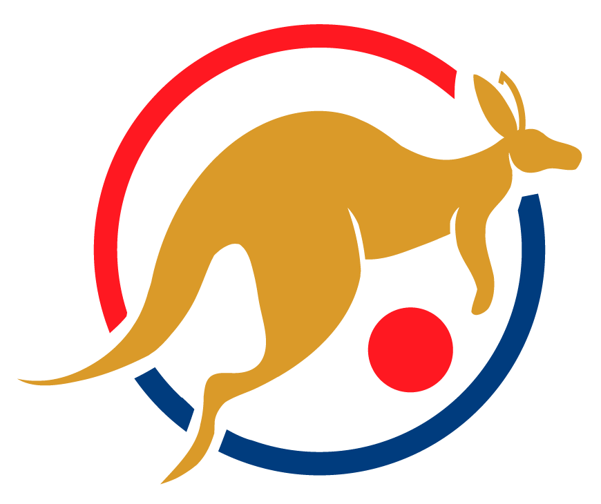 Kangaroo Sports Logo - Amazing Athletes. Children's Multi