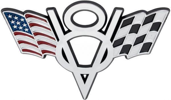 V8 Logo - V8 US style car emblem sticker | Souq - UAE