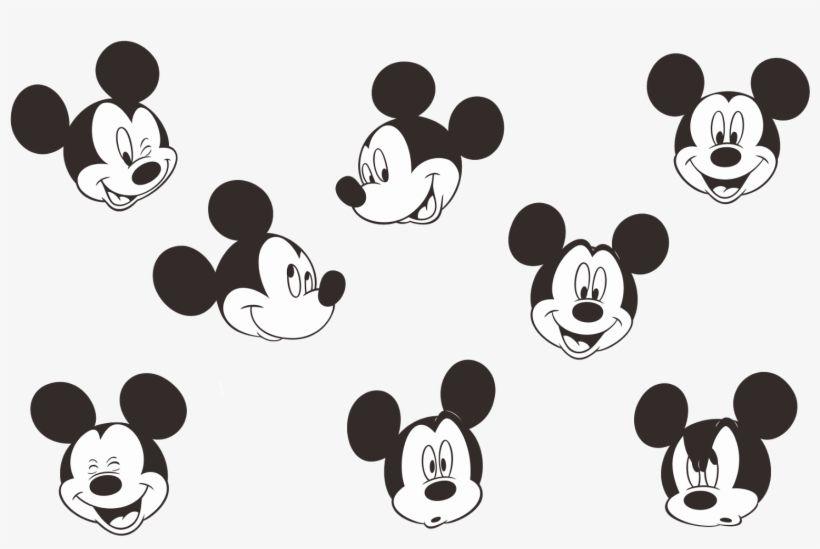 Mickey Mouse Face Logo - Mickey Mouse Logo Vector - Mickey Mouse Face Small - Free ...